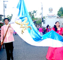 Jaro Fiesta Queen Clarice and her King Consort.