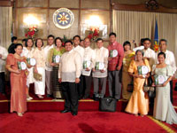 The awardees.