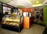 Inside Evergreen Wheat ‘n Oats Bakeshop.