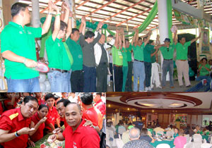 Iloilo City's mayoralty candidates started the 45-day official campaign period for local candidates last Friday with various activities.