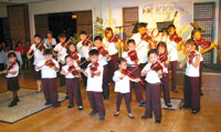 The Iloilo Youth Orchestra also volunteered in Love Heals.