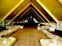 Inside the oldest church of Panay.