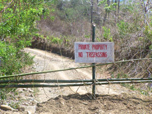 This is the road leading to barangays Panalian and Ubian in Maasin, Iloilo