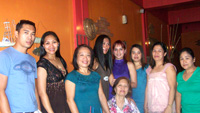 Mr & Mrs. Botavara, Suzie Fernandez, Aida Monsale, Mel, Catherine, Anamavie, Ellen Calingo & Lilibeth French.