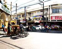 Sunday afternoon along Guanco Street.