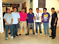 Joseph Firmeza, Norman Posecion, J Scott Sarria, Libby Limoso, Arthur Jusa, Carlo Juntado and Nil Capinianes make up the Independent Artists of Iloilo.