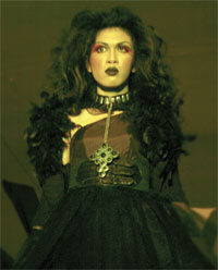 Winner of SM Department Store Delgado's Fashion Goth.