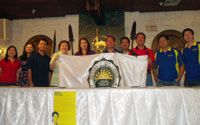 UI-PHINMA’s president Chito Salazar (6th from left) poses with partners after the Memorandum of Agreement signing held at Hotel del Rio last Nov. 20, 2010. CLAIRE TABUCON PHOTO