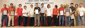 Top Performers of the Rabies Control Program for component cities.