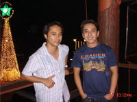 Emil Jardeleza with his brother Chuckie.